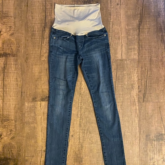 Always Skinny Denim Maternity Jeans Size PXS - Picture 2 of 6